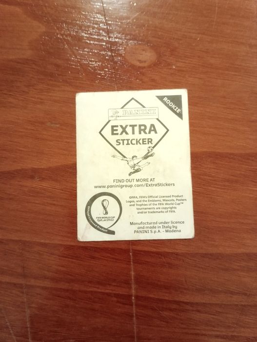 Extra sticker Gravenberch, bordeaux, rookie