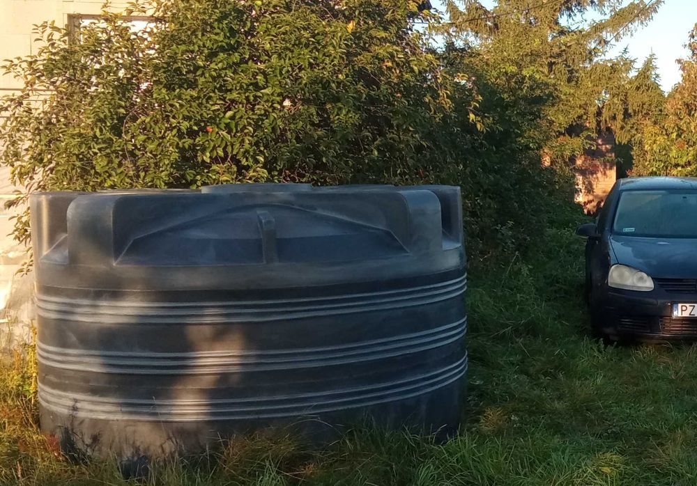 Zbiornik podziemny 5000 litrów Wys: 1425 cm  Średnica: 230 cm