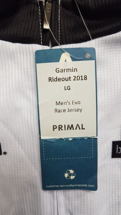 Koszulka rowerowa kolarska męska rozm.L Primal Garmin