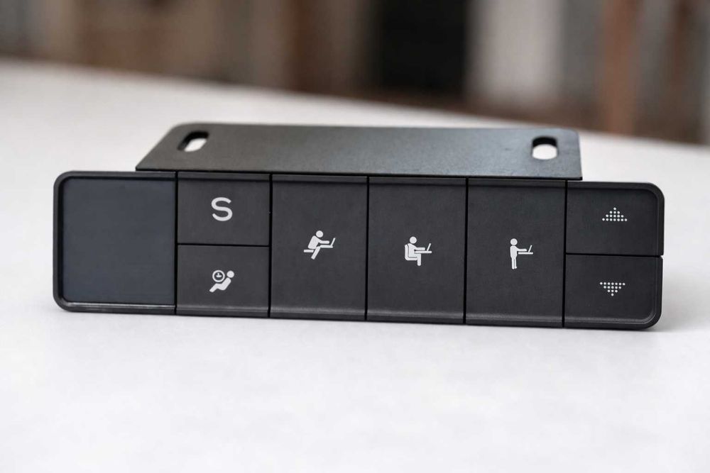 NOWE Biurko Elektryczne Podnoszone Białe 120x60cm Regulowane 72-118cm