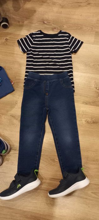Paka ciuchów i buty chlopiec 104-110 odbior osobisty