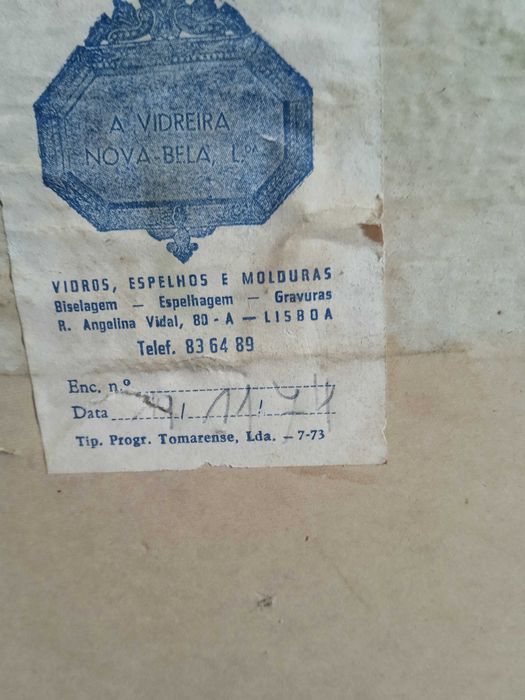 Espelho muito antigo