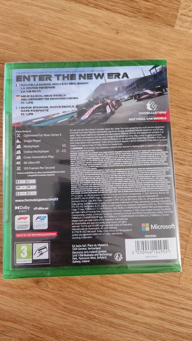 F1 2022 Xbox Series X Nowa