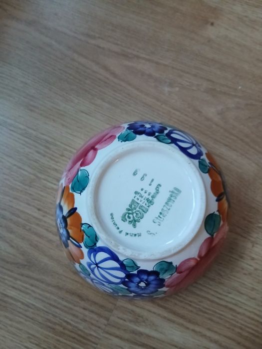 Miseczka z fajansu wloclawek