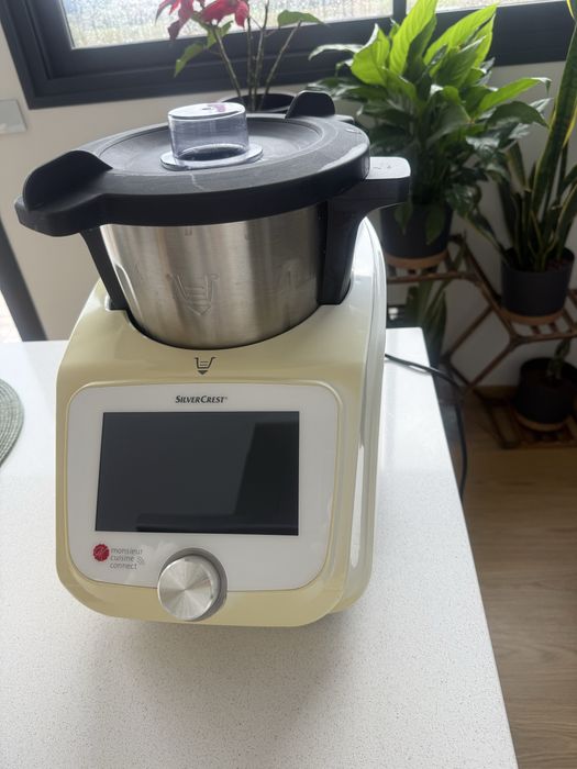 Robot de Cozinha Monsieur Cuisine Connect (SilverCrest) – Como Novo