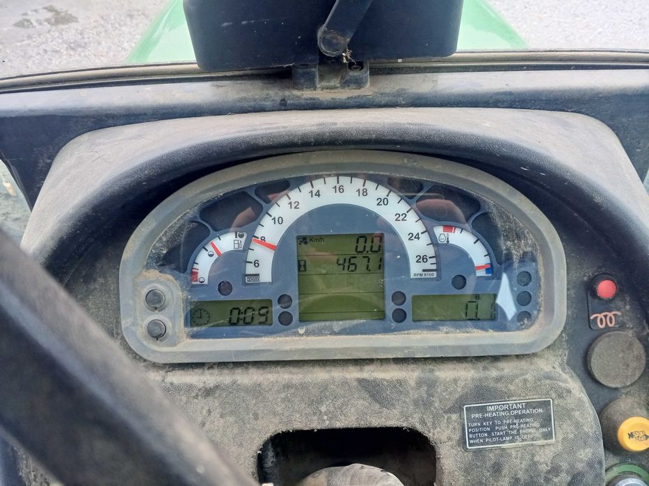 Deutz fahr agroplus 77 uszkodzony