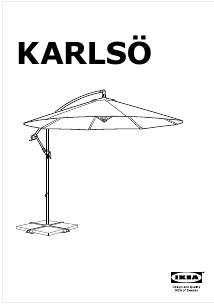Guarda-Sol Suspenso IKEA KARLSÖ (Ótimo Estado)