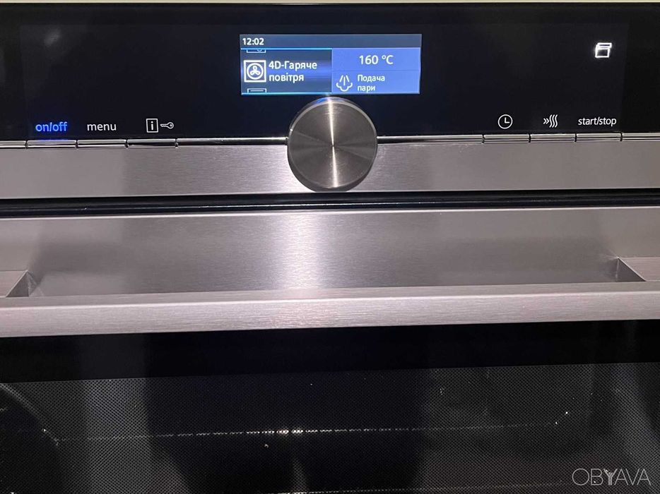 2018рік Духовка пароварка 2в1 Siemens HR876GDS6S Made in Germany ідеал Wi-fi піроліз укр ру меню телескопи