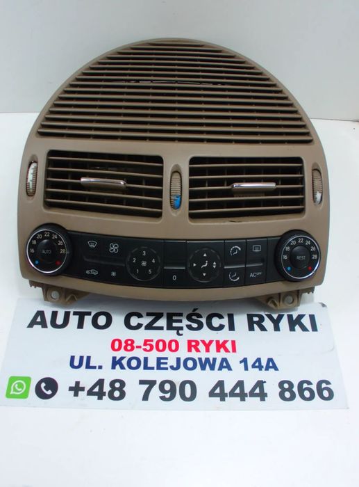Mercedes E Klasa W211 Panel klimatyzacji