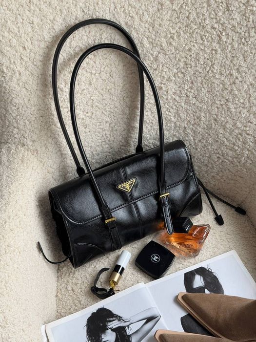 Сумка Prada / сумочка прада прадо чорна