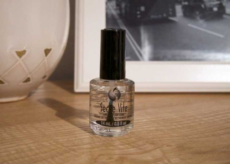 Быстросохнущее верхнее покрытие для лака Seche VITE Dry Top Coat 14 мл