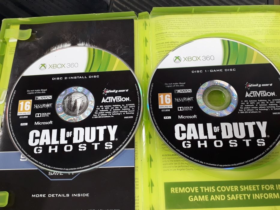 Диск на Xbox-360 .