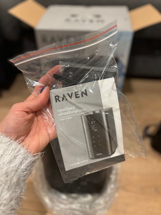 Nawilżacz ultradźwiękowy Raven EN006 (Nowy, bez gwarancji) GRATIS!
