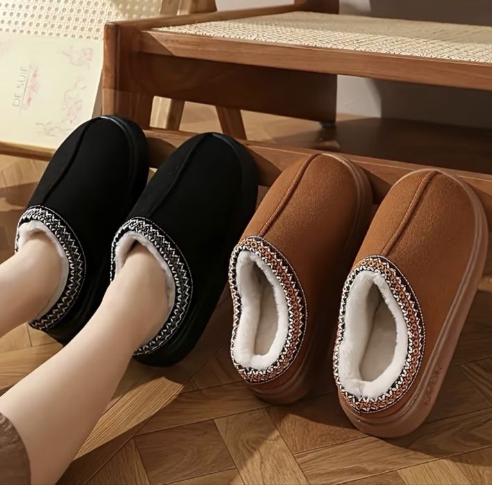 Damskie kapcie z grubą podeszwą,