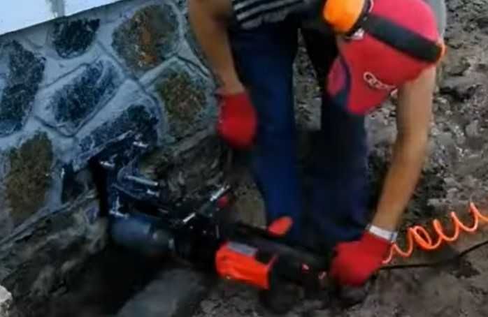 Wiertnica otwornica do betonu hydronetka max 182mm 2200W wynajem