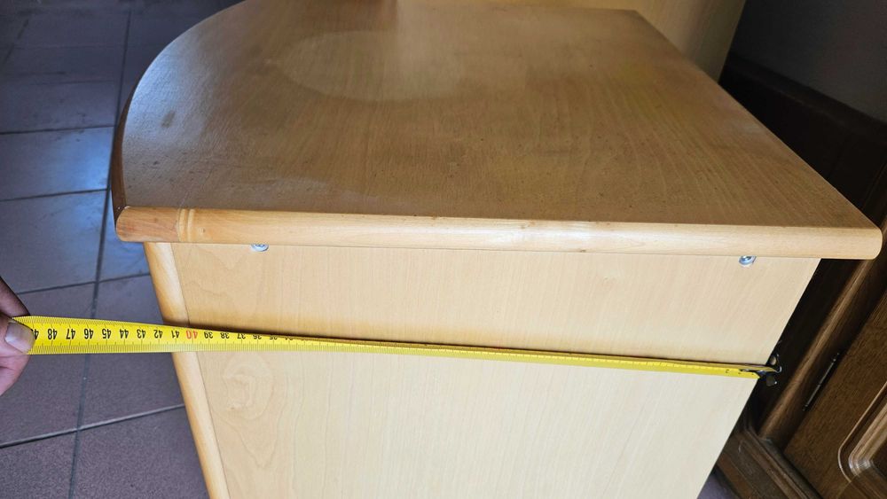 Biurko drewno + płyta PRZECENA