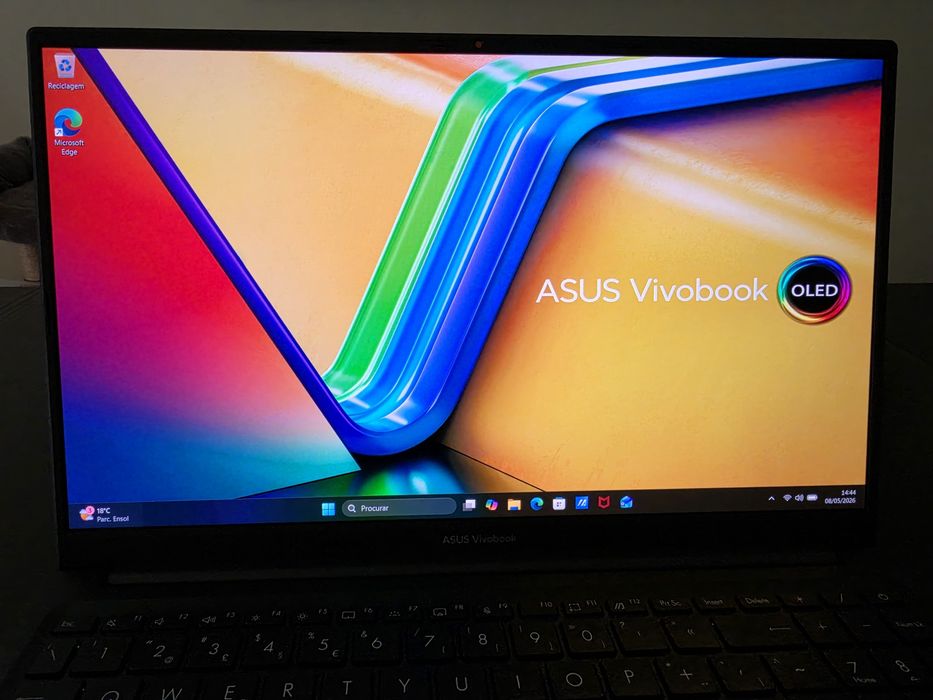 PC Portátil Asus Vivobook F1505V, Oled, I7, novo, fatura, garantia