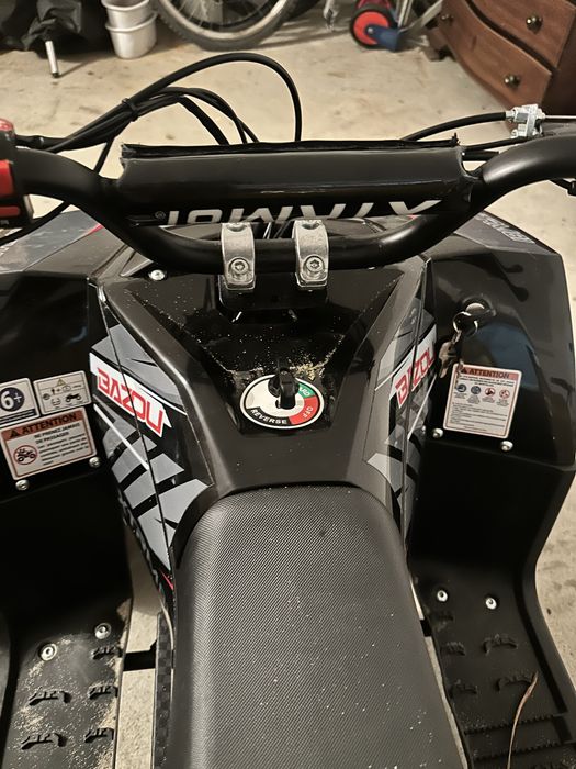 Moto elétrica infantil 1000W - mini bazou VERMELHA - semi novo [COM GARANTIA]