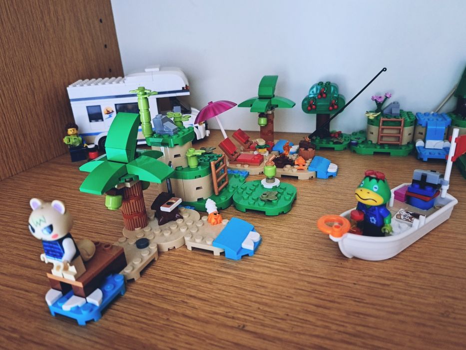 Lego Animal Crossing i kamper