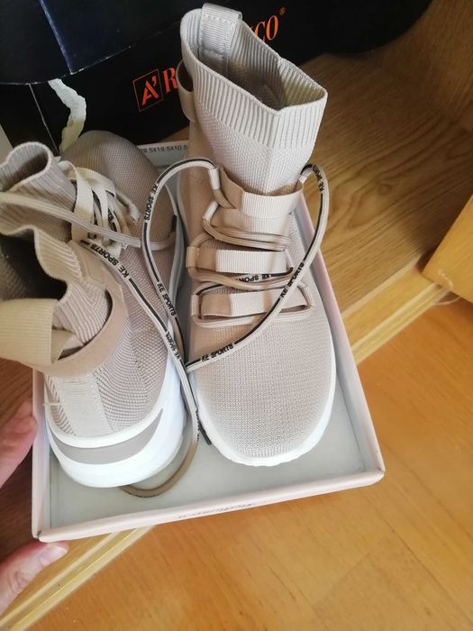 Botas/teni tendência nova estação