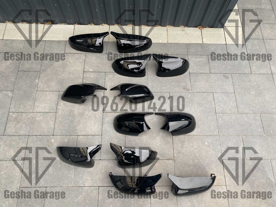 Накладки на зеркала БМВ BMW e70 e90 e92 f10 f15 f25 f30 f80 f85 f86