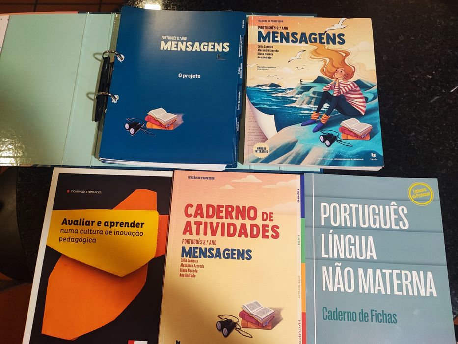 Mensagens 8 - Português - dossier professor
