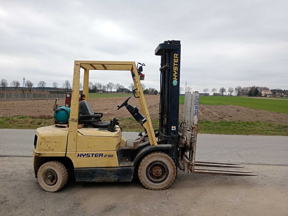 wózek widłowy hyster 2.5 silnik mazda