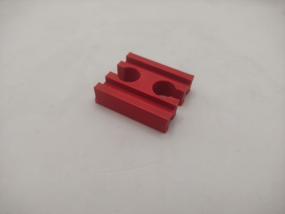 Łącznik do torów z Ikea LILLABO 3d, drukowanie 3d