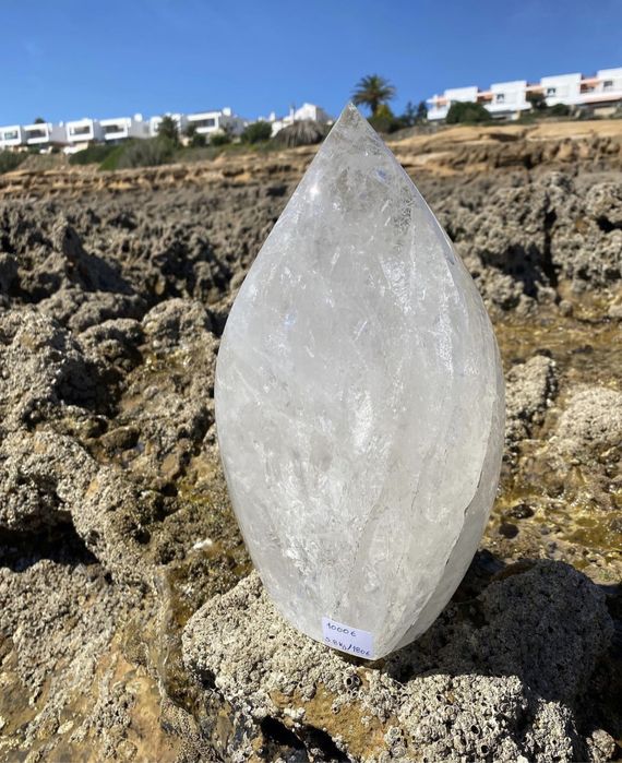 Quartz Crystal Pedra Semi preciosa