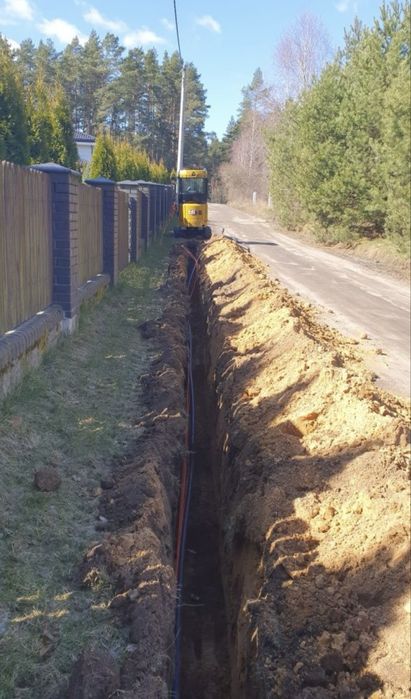 Wynajem minikoparki bez operatora