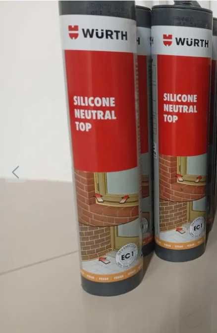 Silicone branco e transparente Wurth