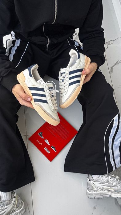 Кросівки Кроссовки Adidas Jeans Beige Blue Бежевый Бежевий Кросовки демісезон