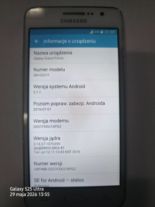 Sprzedam telefon Samsung Galaxy Grand Prime