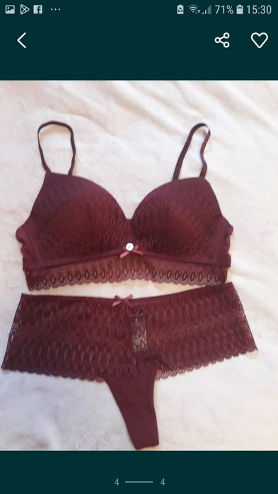 Набір бюстгалтер   38/M