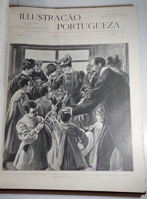 Illustração Portugueza (1ª Série Completa: 1903 a _1906) | O Século