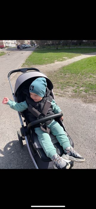 Коляска 2 в 1 Espiro Only New 17 Graphite street (silver frame