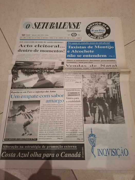 Jornal antigo 1997