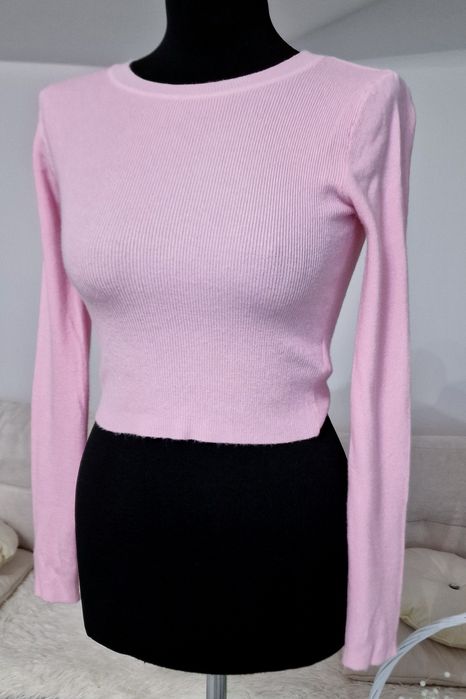 Sweterek pink"Shein".