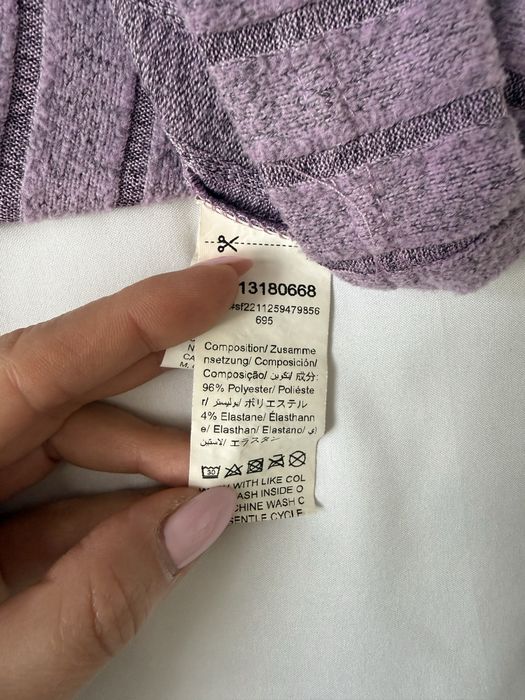 Fioletowy top shein