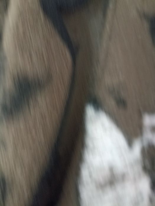 Casaco de lã Escorpion cinza e verde mesclados XL