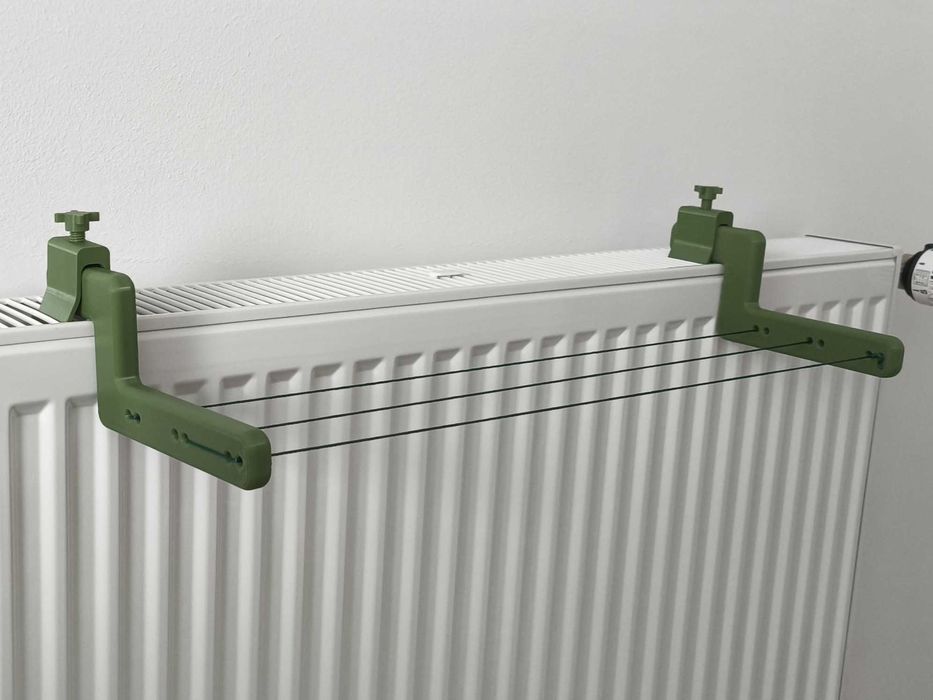 Regulowana Suszarka/Wieszak Na Pranie do Grzejnika Płaskiego.Uniwersal