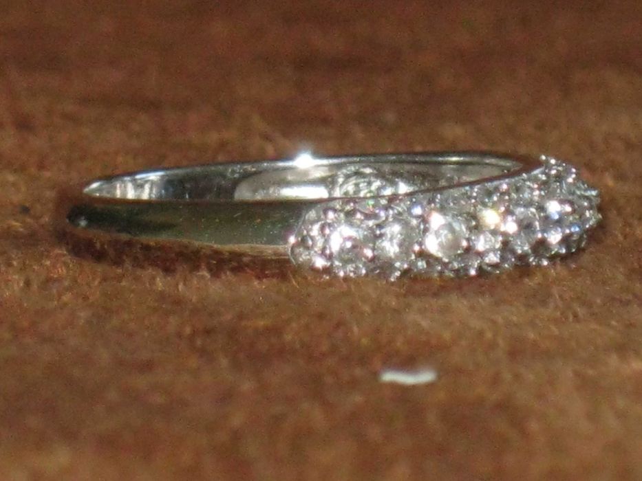 Anel Prata Maciça de Lei 925`/.. C/Contraste