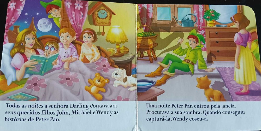 Livro Infantil "Peter Pan" - Pequenos Clássicos (Europrice)