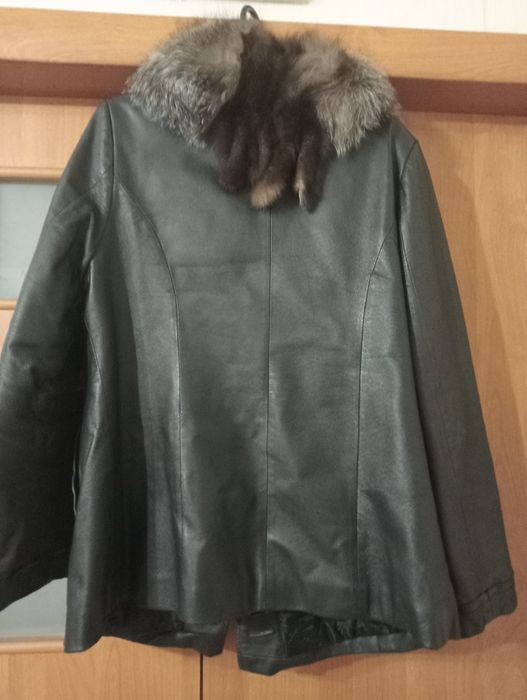 Куртка женская кожаная