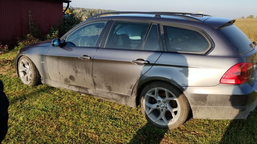 BMW E91 320d uszkodzona