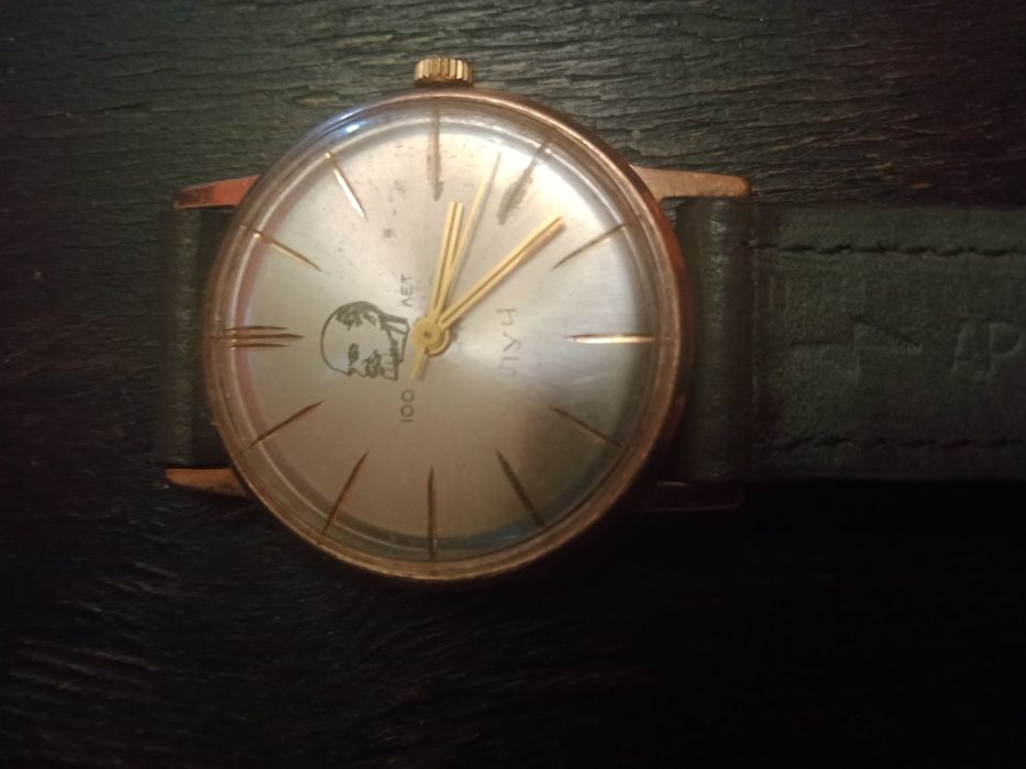 Часы позолота ссср