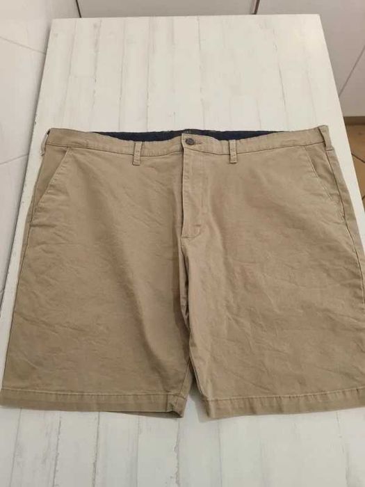 Conjunto Pack Calções de Sarja 2XL M&S Marks & Spencer Chino Bermuda
