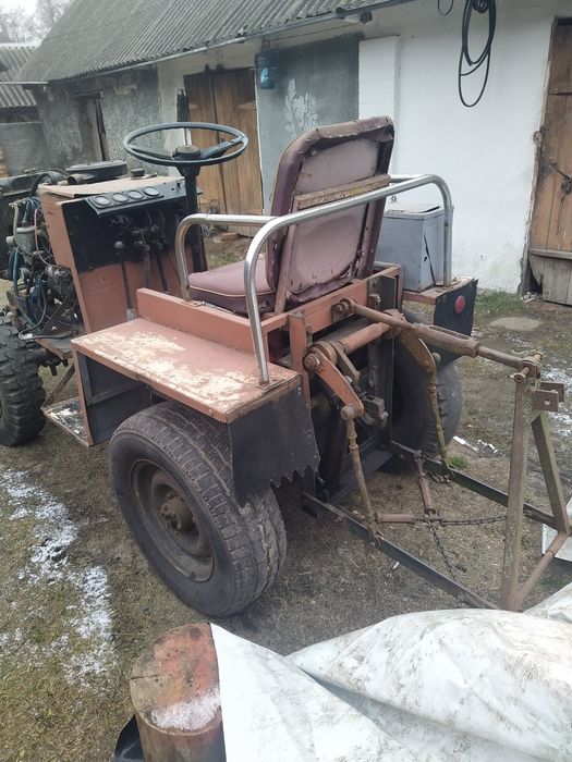 Трактор саморобний