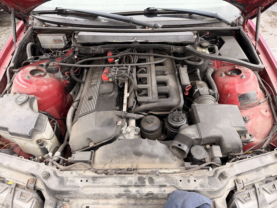 SWAP BMW M54b25 193 konie silnik w aucie do odpalenia E46 325i drift gruz przekładka