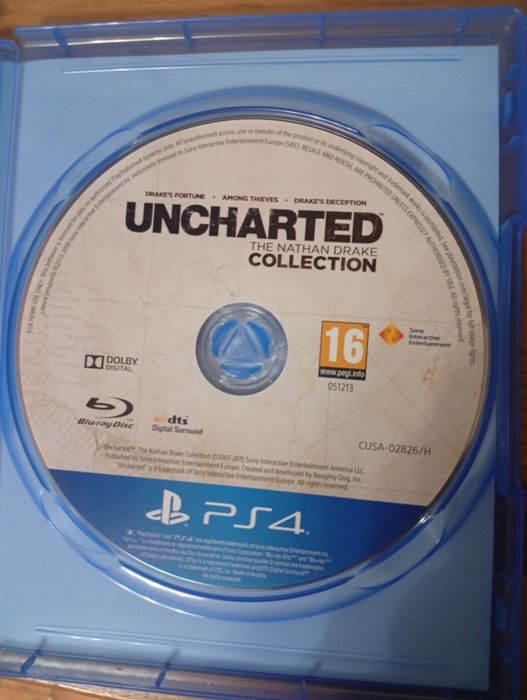 Uncharted 1 ,2  e 3
